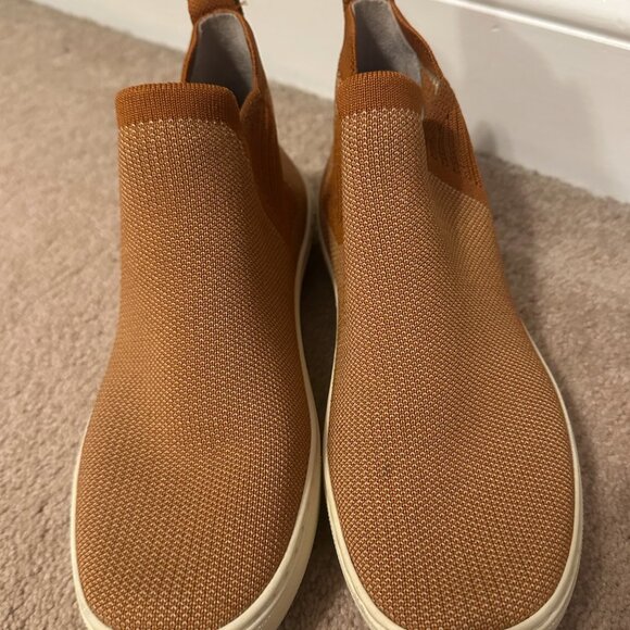 Rothy’s The Chelsea Brown Fawn Melange Pull on Sneakers 6.5 - Picture 2 of 7